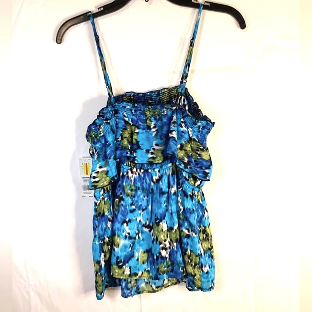 Elle Floral Spaghetti String Top